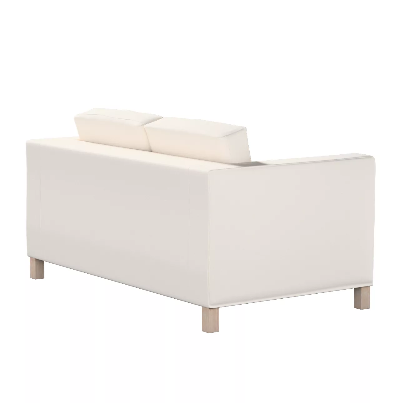 Bezug für Karlanda 2-Sitzer Sofa nicht ausklappbar, kurz, naturweiß, 60cm x günstig online kaufen