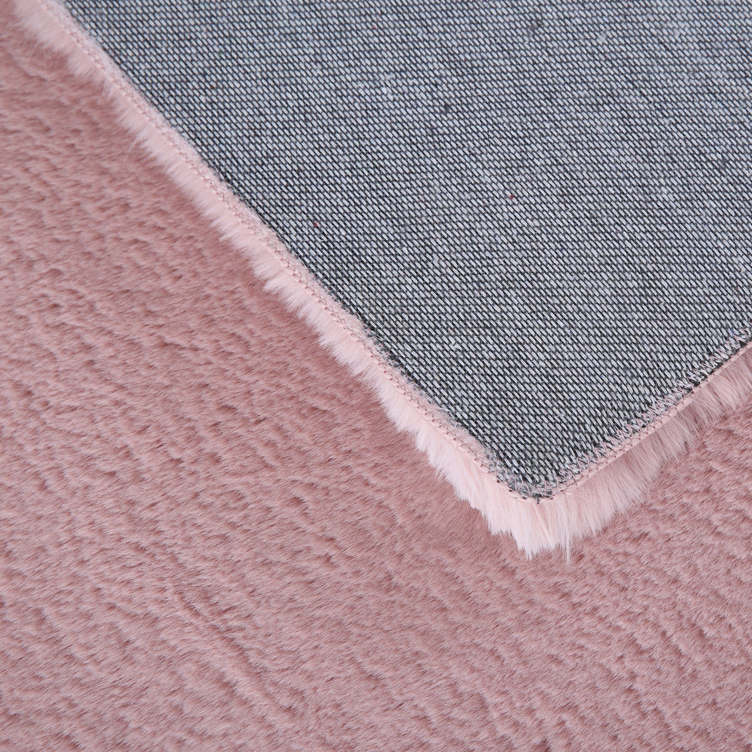 Ayyildiz Teppiche Hochflor-Teppich »POUFFY 5100«, rund, 20 mm Höhe, Läufer, günstig online kaufen