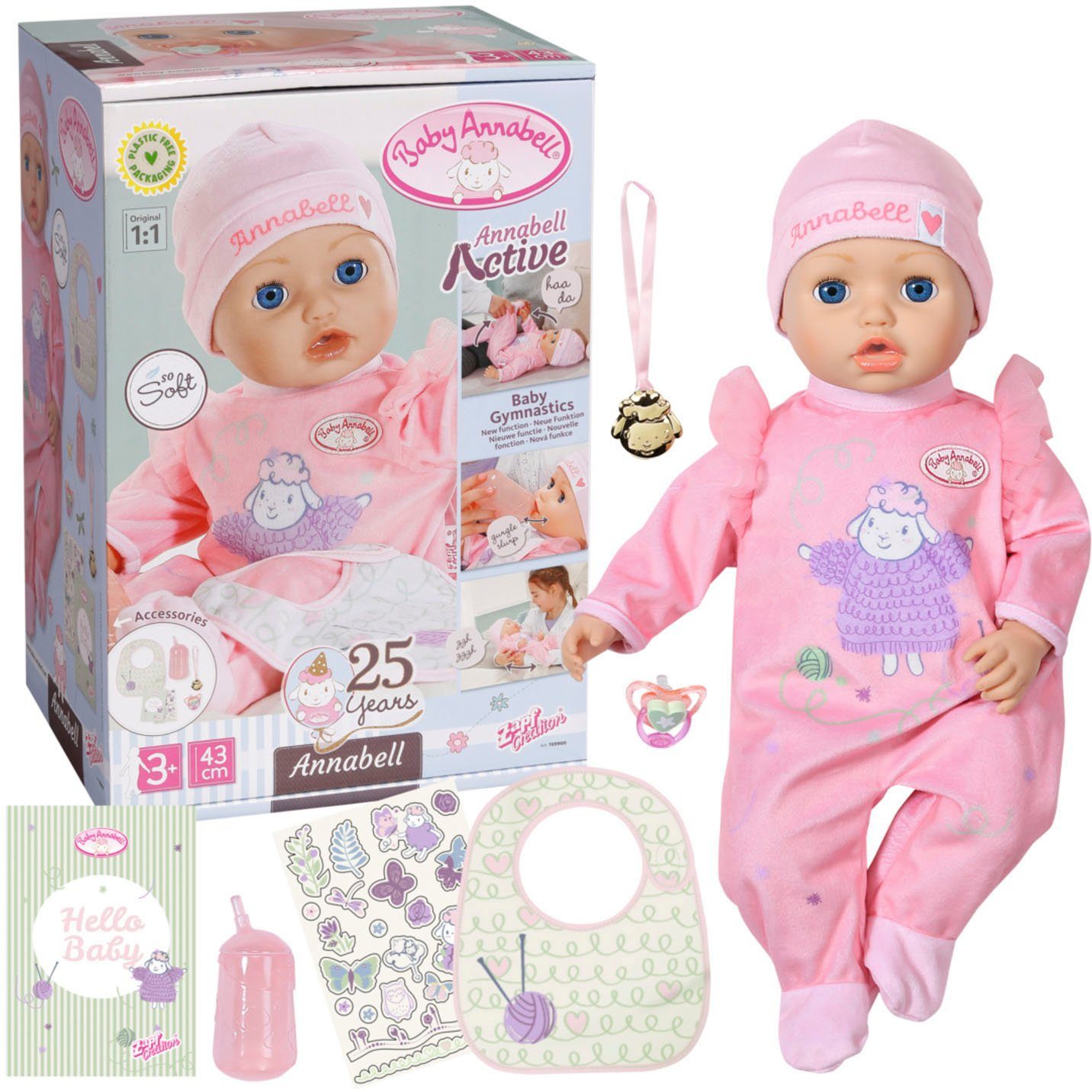 Baby Annabell Babypuppe Interactive Annabell 43 günstig online kaufen