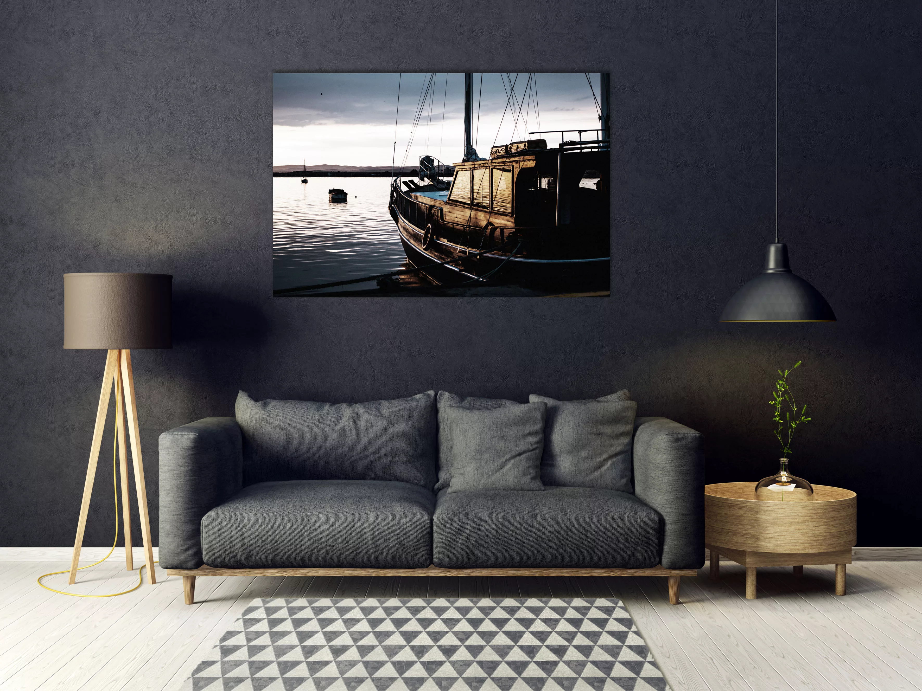 queence Acrylglasbild "Epstein", Himmel-Meer-Spa-Spa Bilder-Schiffe-Meer Bi günstig online kaufen