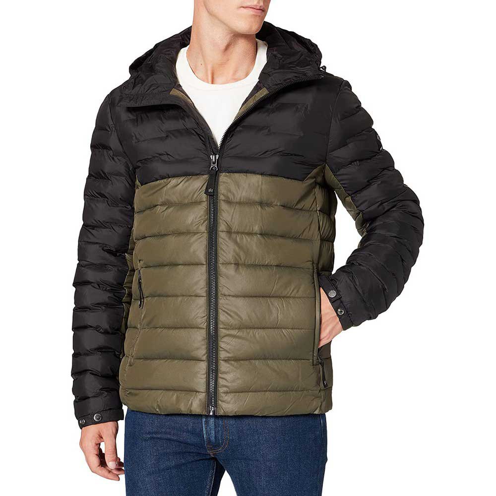 Superdry Radar Quilt Mix Padded Jacke XS Dark Moss günstig online kaufen