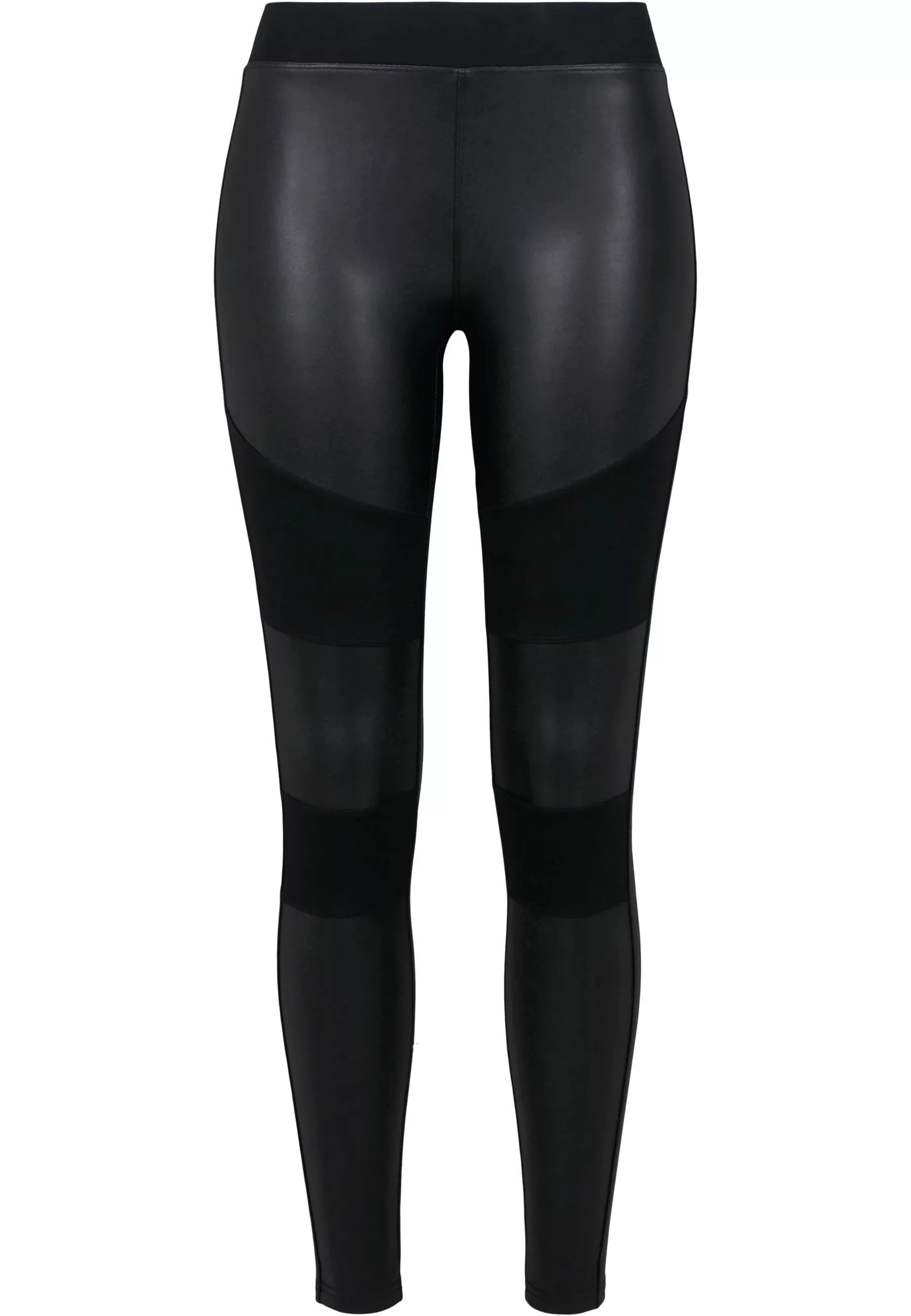 URBAN CLASSICS Leggings "Urban Classics Damen Ladies Fake Leather Tech Legg günstig online kaufen