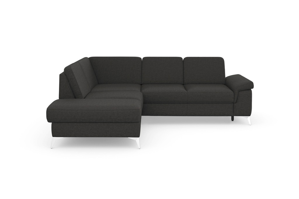 sit&more Ecksofa "Padua L-Form", inklusive Sitztiefenverstellung, Armteilfu günstig online kaufen