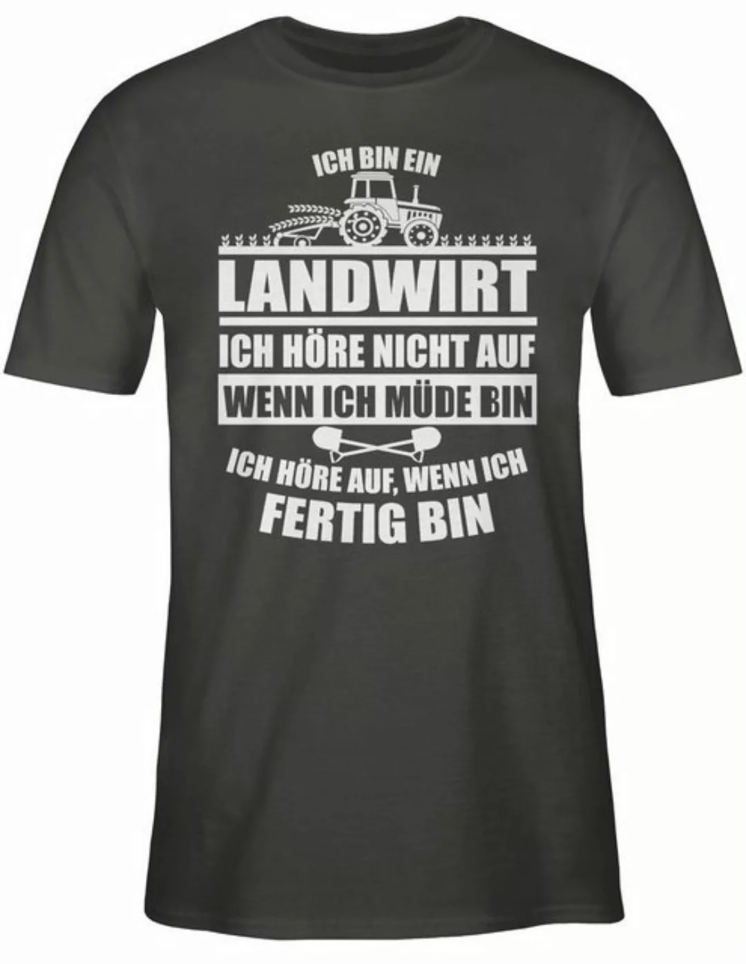 Shirtracer T-Shirt Ich bin ein Landwirt Landwirt Geschenk Bauer günstig online kaufen