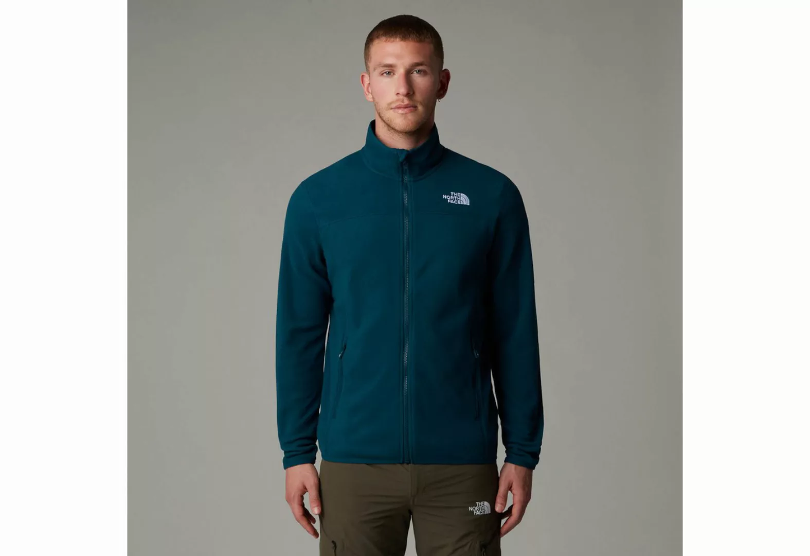 The North Face Fleecejacke M 100 GLACIER FULL ZIP - EU (1-St) aus weichem, günstig online kaufen