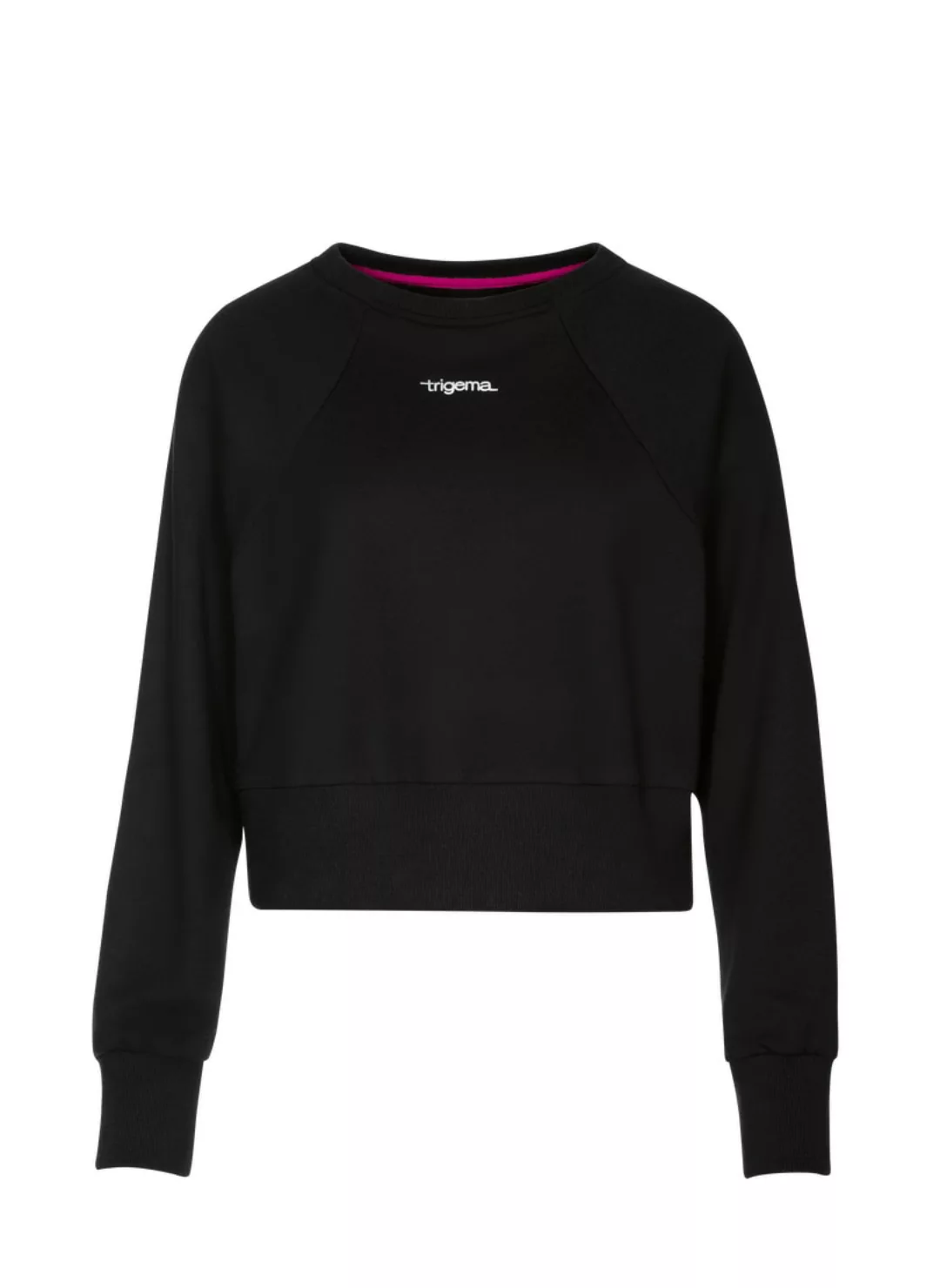 Trigema Sweatshirt "TRIGEMA Cropped Sweatshirt in leichter Qualität" günstig online kaufen