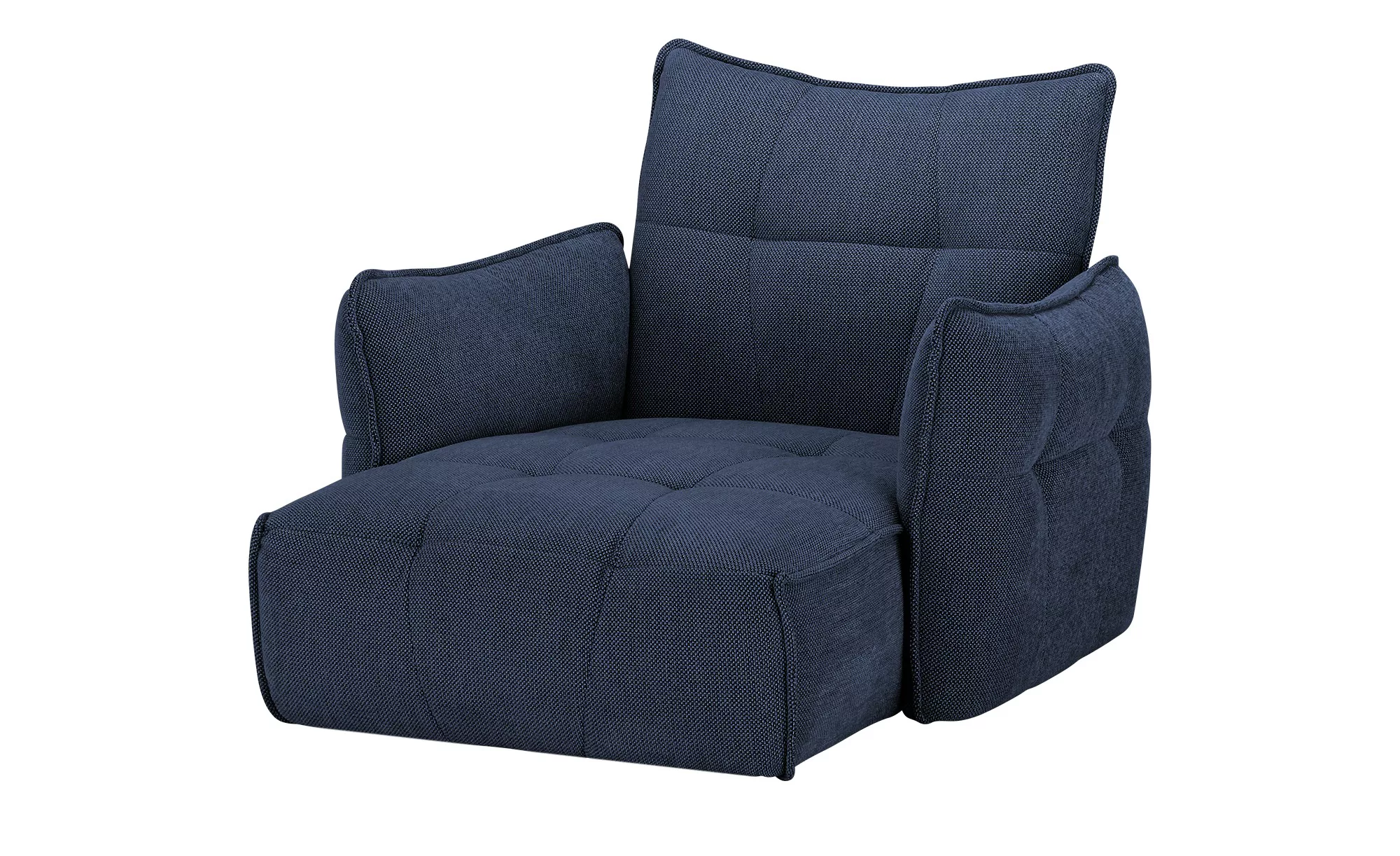 Longchair  Jeaneva ¦ blau ¦ Maße (cm): B: 136 H: 101 T: 157 Polstermöbel > günstig online kaufen