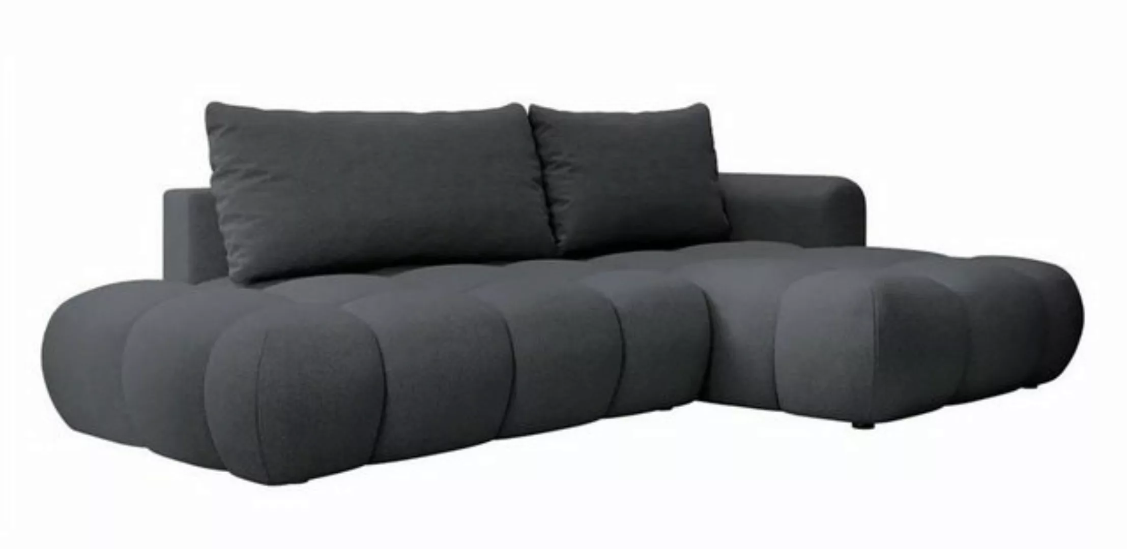 DB-Möbel Ecksofa "OMBRE" mit Schlaffunktion, Chenille-Bezug. Sofa vom Herst günstig online kaufen