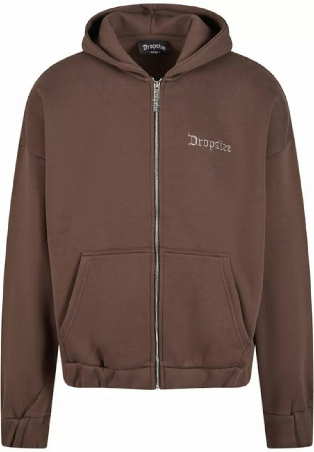 Dropsize Sweatjacke Dropsize Herren Super Heavy Oversized Zip-Hoodie günstig online kaufen