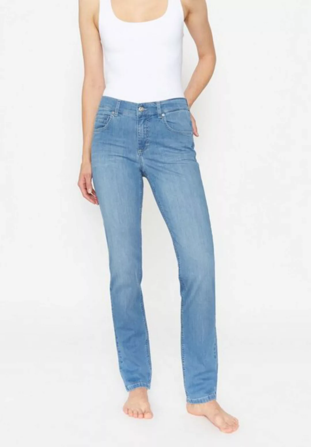 ANGELS Gerade Jeans - Jeans Cici mit geradem Bein - elastische Denim für je günstig online kaufen