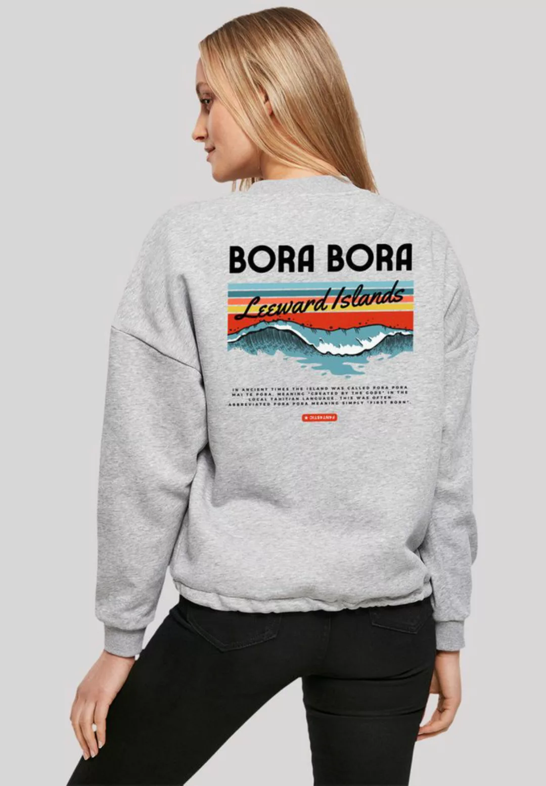 F4NT4STIC Sweatshirt Bora Bora Leewards Island Print günstig online kaufen