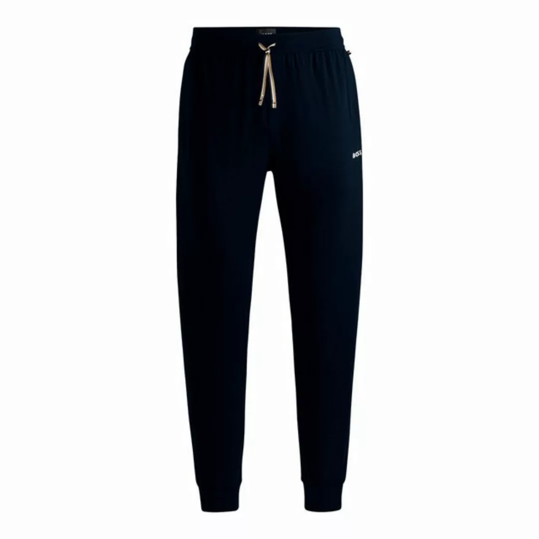 BOSS Pyjamahose Unique Pants Cuff CW mit aufgedrucktem Boss-Logo günstig online kaufen