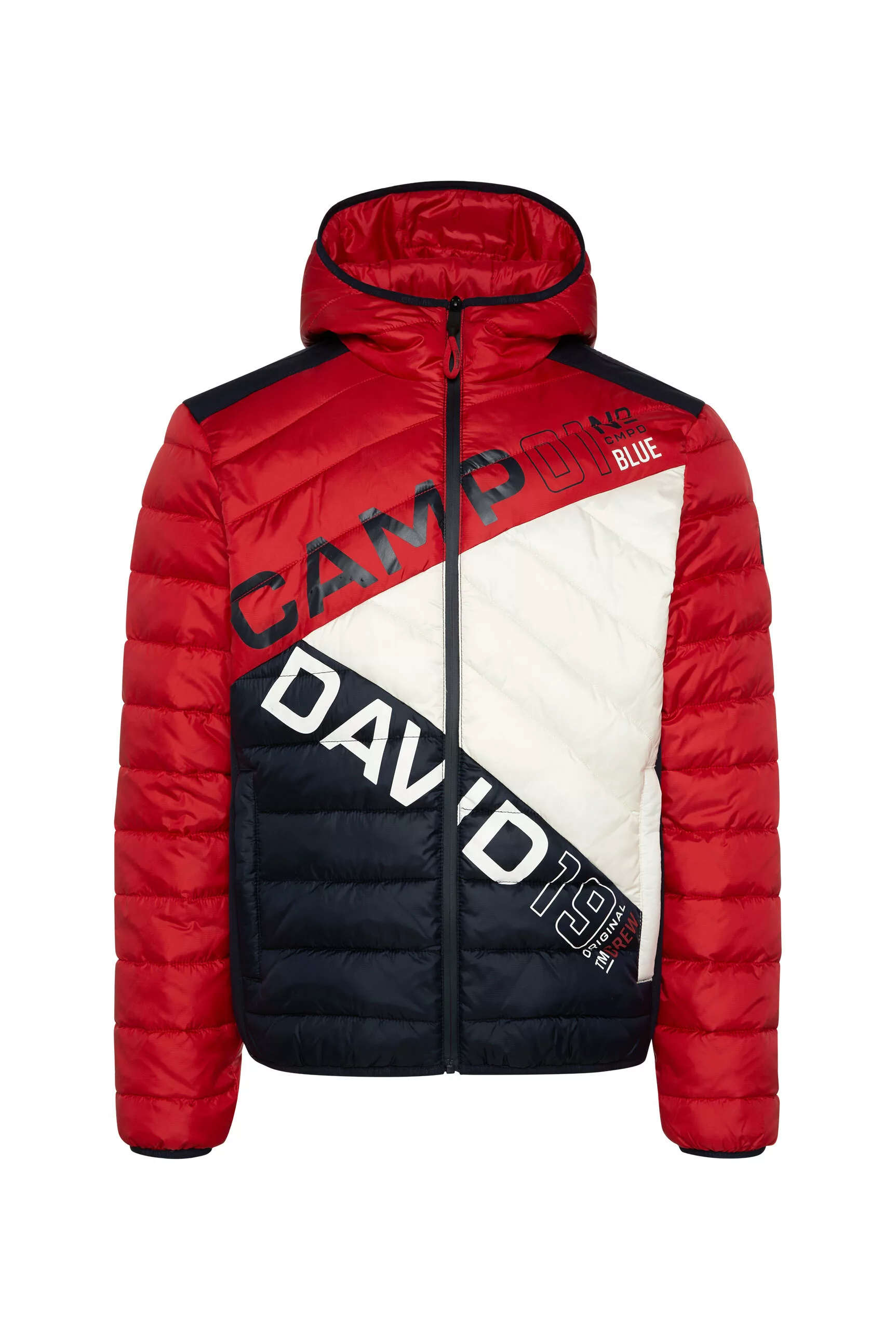 CAMP DAVID Outdoorjacke, mit Kapuze, mit Softshell-Einsätzen günstig online kaufen