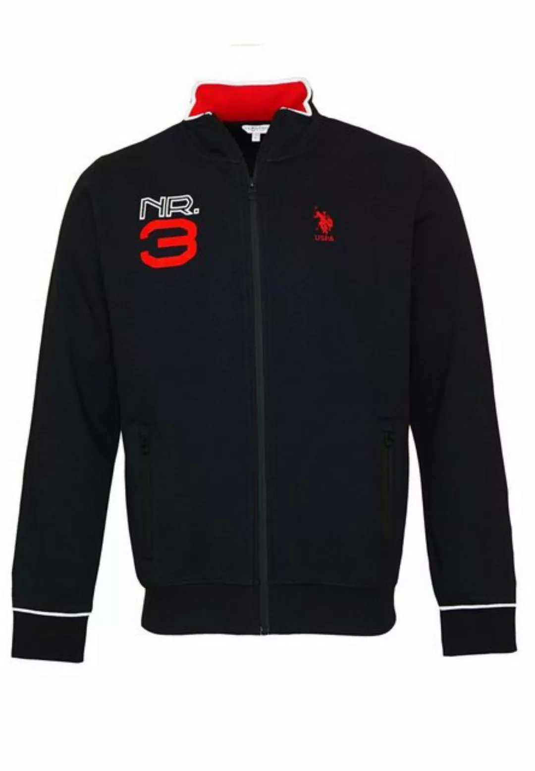 U.S. Polo Assn Sweatjacke Jacke Full Zip Sweatjacket Pro No.3 günstig online kaufen