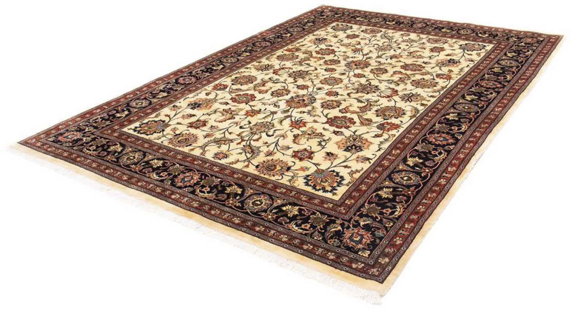 morgenland Wollteppich »Golpayegan Medaillon Beige 310 x 209 cm«, rechtecki günstig online kaufen