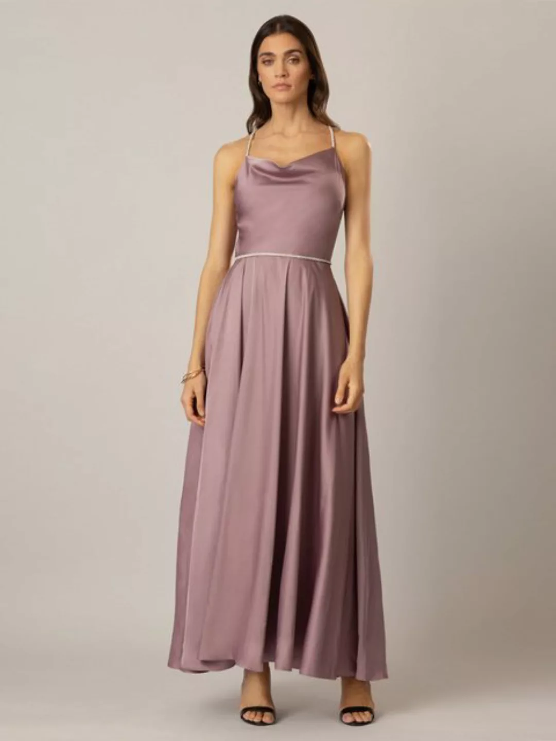 Apart Abendkleid aus mattschimmerndem Satin günstig online kaufen