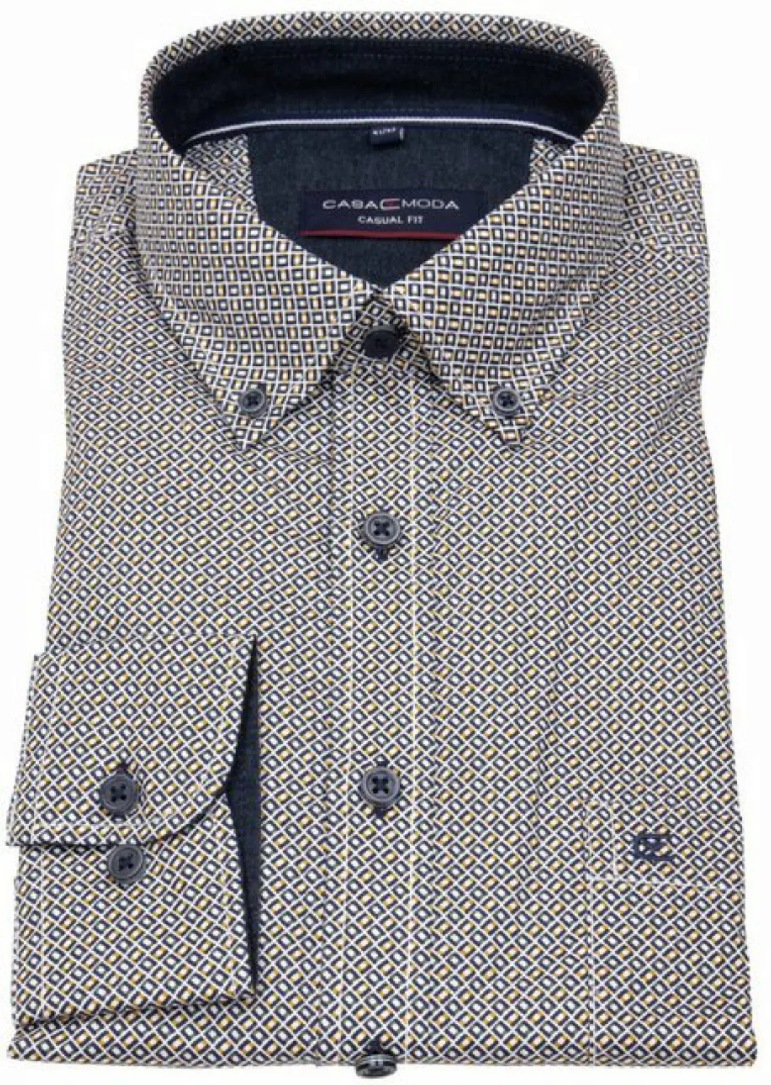 CASAMODA Langarmhemd Casamoda Comfort Fit Button-Down-Kragen günstig online kaufen