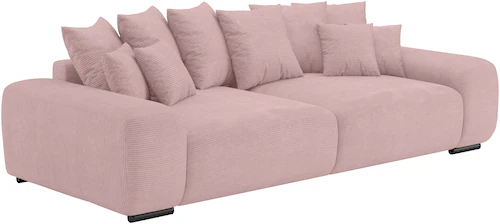 Home affaire Big-Sofa »Glamour II«, Dauerschläfer mit Hygiene-Topper bis 14 günstig online kaufen