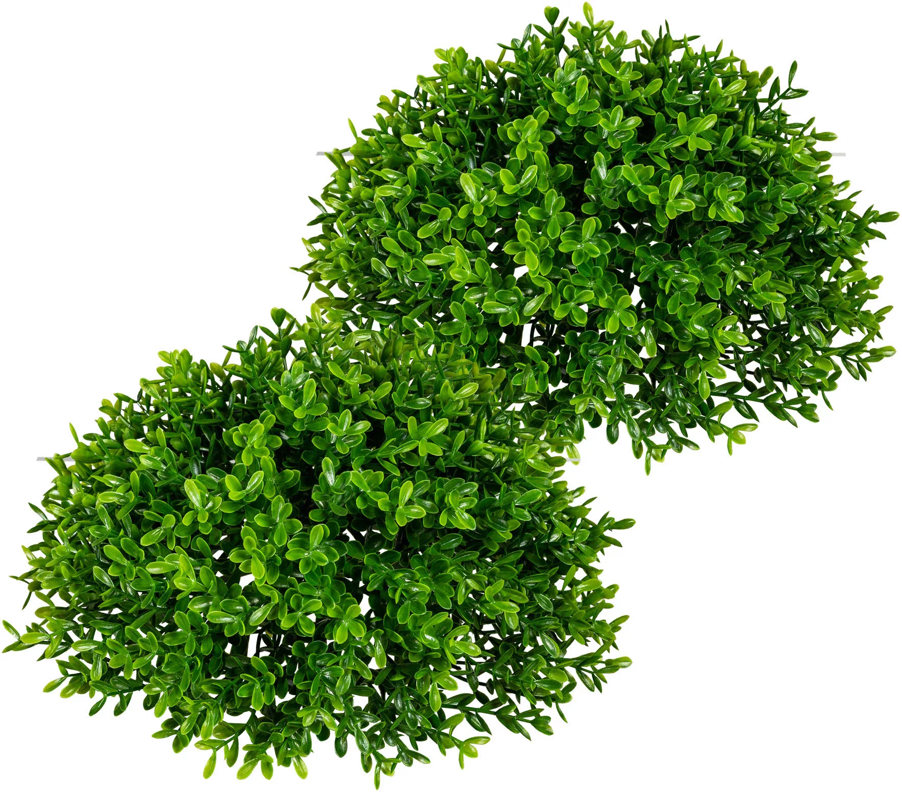 Creativ green Kunstpflanze "Teeblatt-Halbkugel" günstig online kaufen