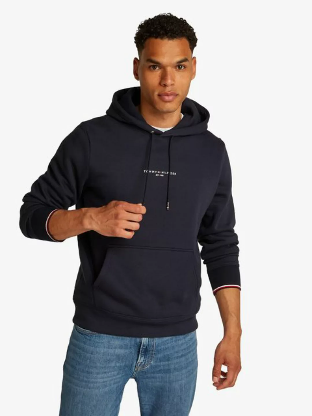 Tommy Hilfiger Kapuzensweatshirt SMALL TOMMY LOGO HOODY günstig online kaufen