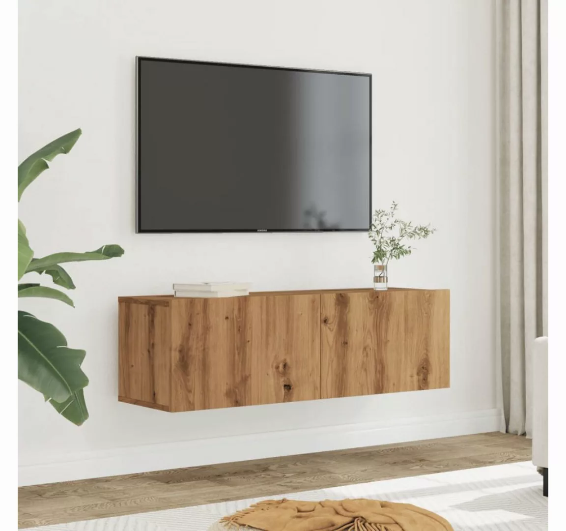 vidaXL TV-Schrank TV-Wandschränke 2 Stk. Artisan-Eiche 100x30x30 cm günstig online kaufen