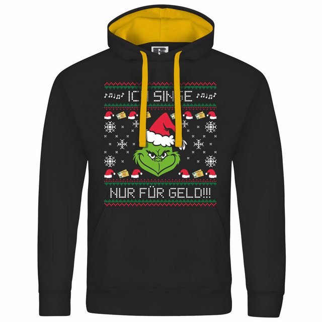 deinshirt Kapuzenpullover Herren Kapuzenpullover Ich singe nur für Geld Mit günstig online kaufen