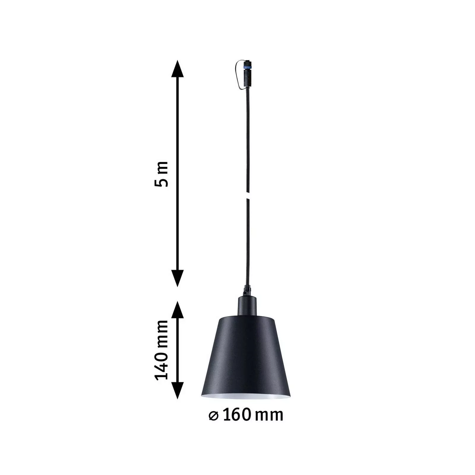 Paulmann Plug & Shine LED-Pendelleuchte Kofia E14, Aluminium günstig online kaufen