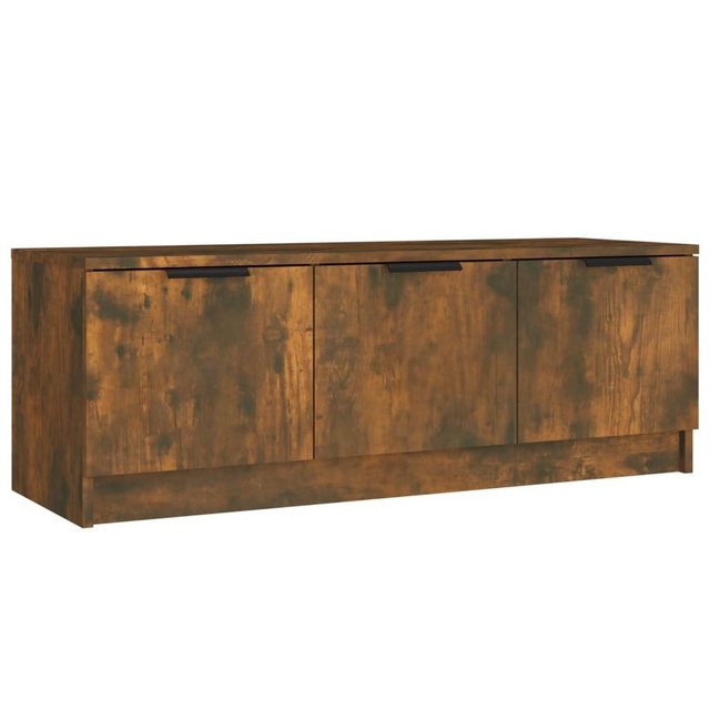 furnicato TV-Schrank Räuchereiche 102x35x36,5 cm Holzwerkstoff günstig online kaufen