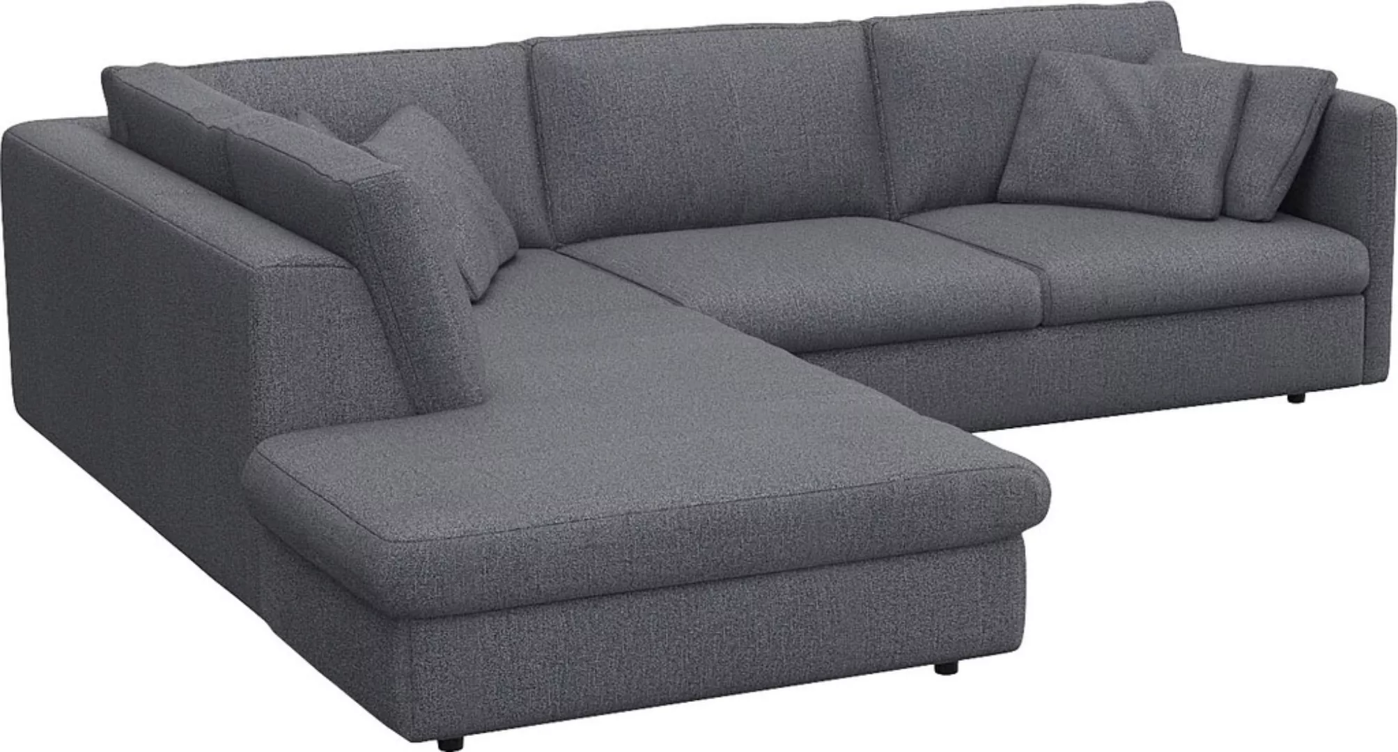 FLEXLUX Ecksofa "Lovane, elegant und zeitlos, bequem, L-Form", Weich & ansc günstig online kaufen