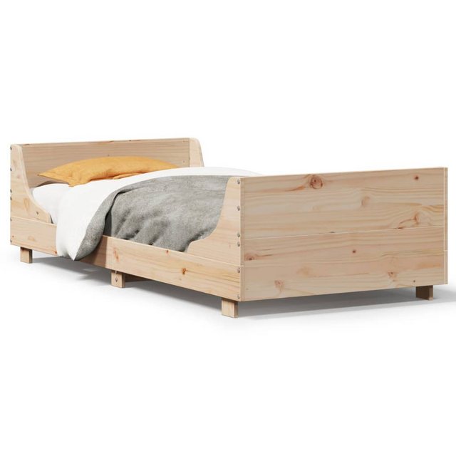 vidaXL Bett, Massivholzbett ohne Matratze 90x200 Kiefernholz günstig online kaufen