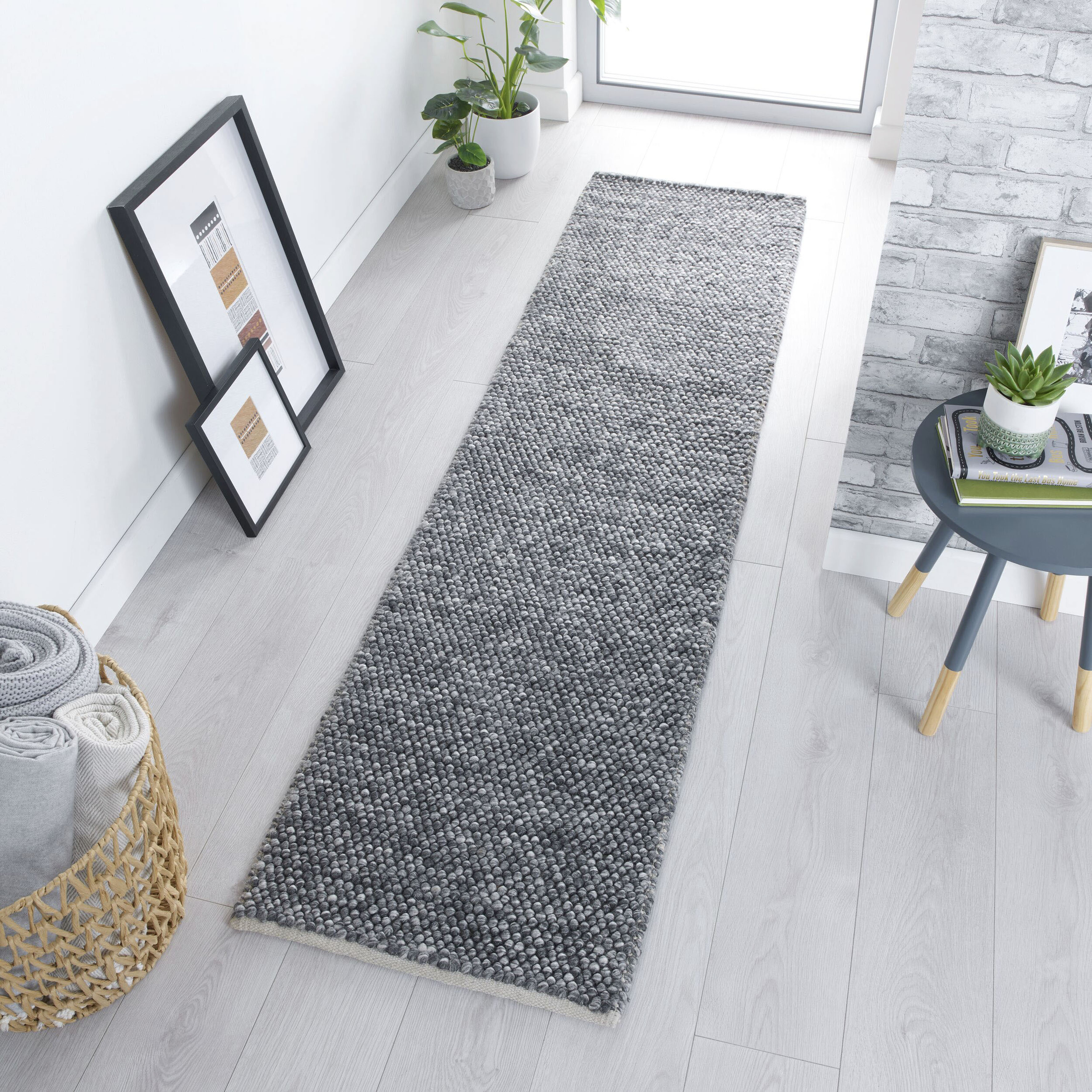 FLAIR RUGS Läufer »Minerals«, rechteckig, 10 mm Höhe, Teppich aus Wollmisch günstig online kaufen