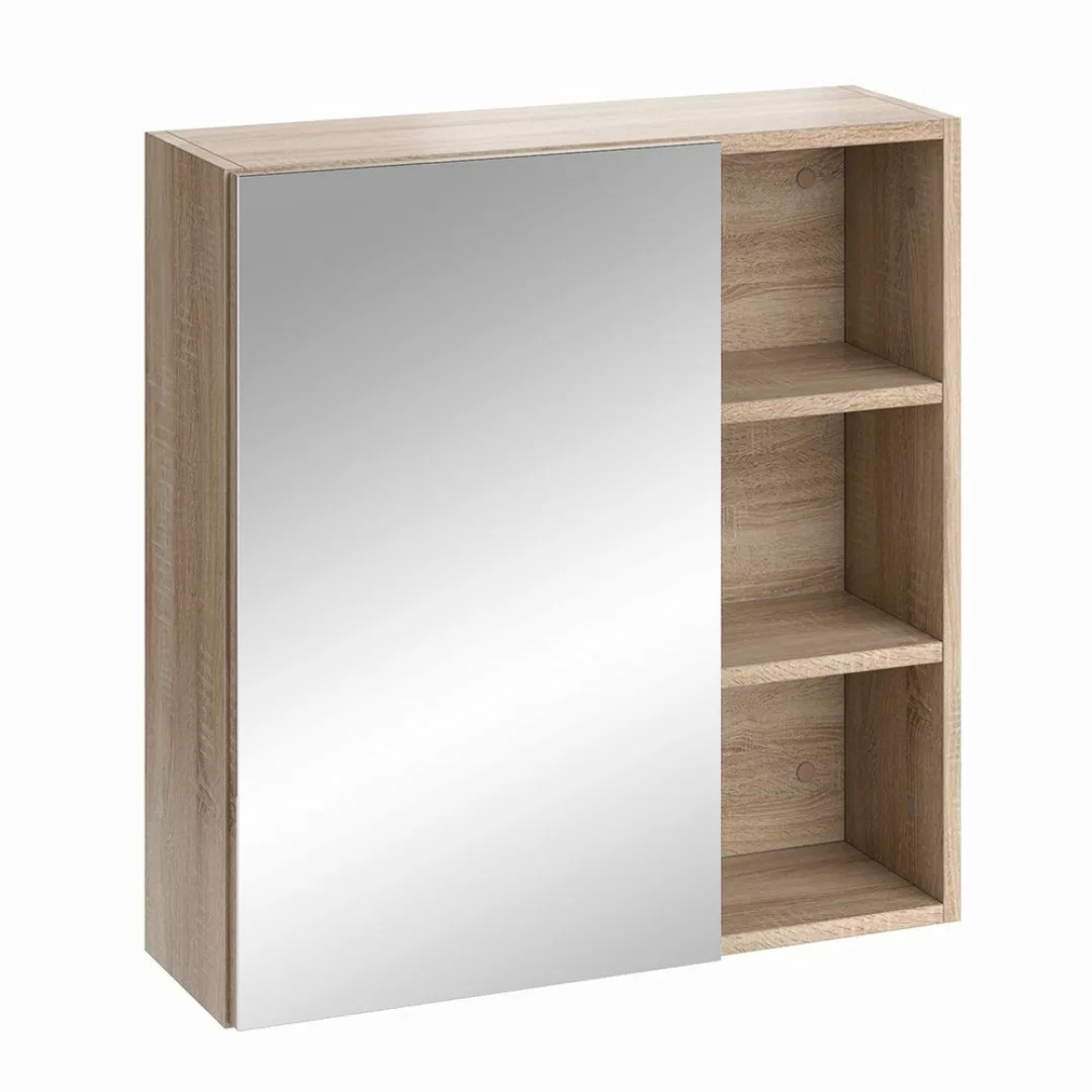 Vicco Badezimmerspiegelschrank Senyo, Sonoma, 62 x günstig online kaufen