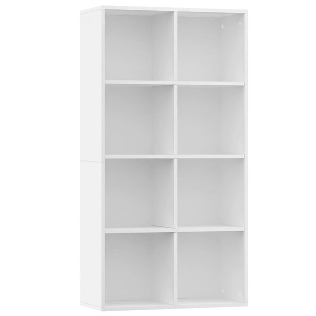 vidaXL Bücherregal Standregal Bücherregal Regalschrank Sideboard Weiß 66301 günstig online kaufen