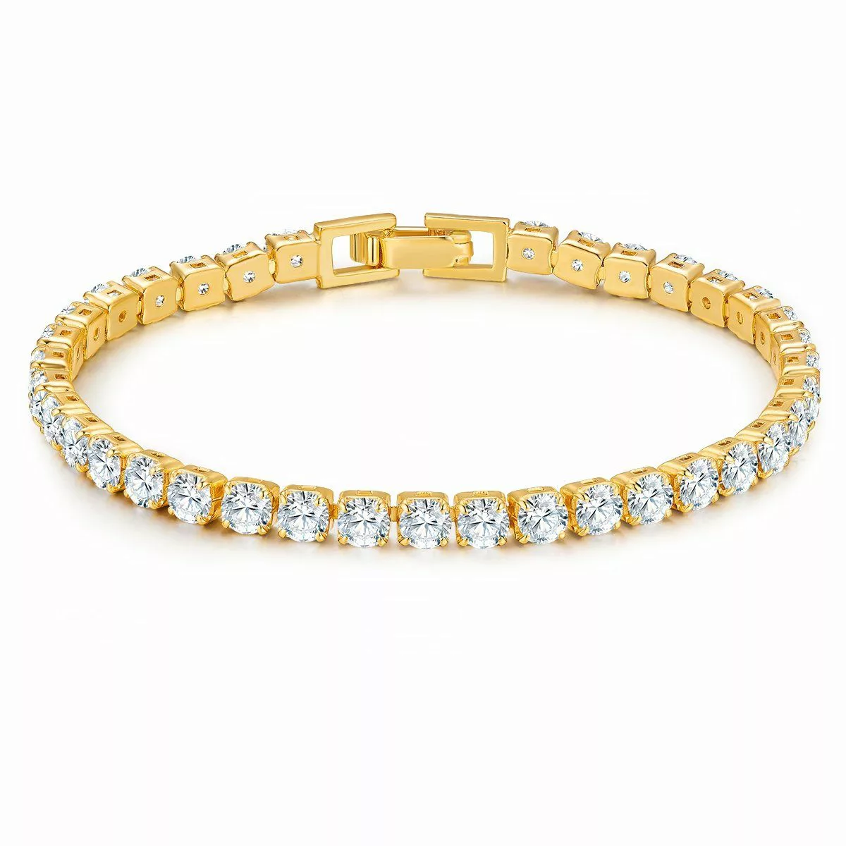Glanzstücke München Silberarmband gelbgold, aus Sterling günstig online kaufen