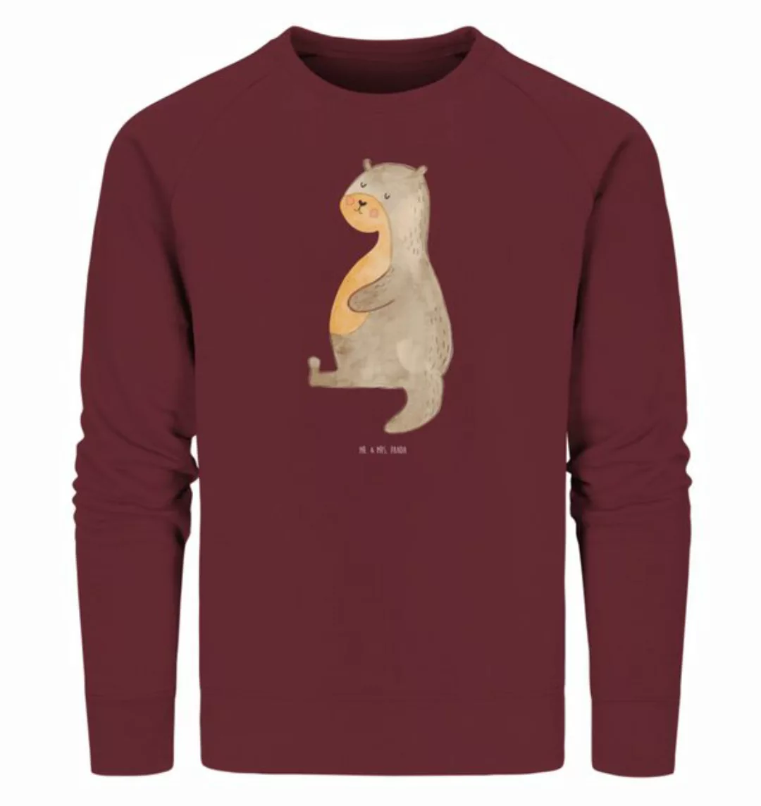 Mr. & Mrs. Panda Longpullover Größe XL Otter Bauch - Burgundy - Geschenk, O günstig online kaufen