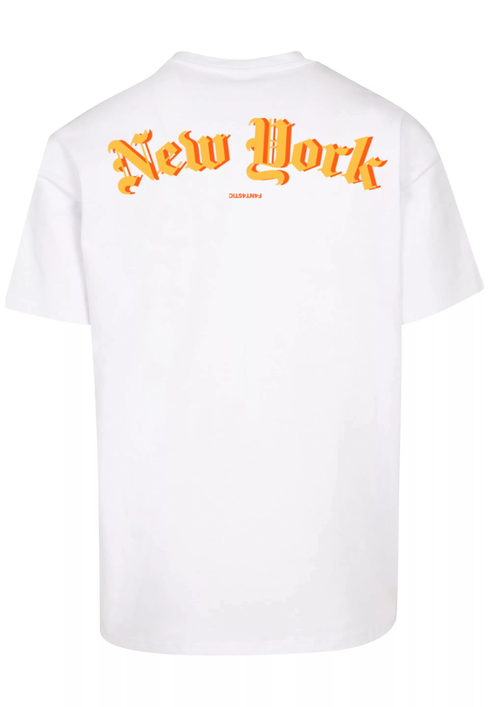 F4NT4STIC T-Shirt "New York Orange OVERSIZE TEE", Print günstig online kaufen