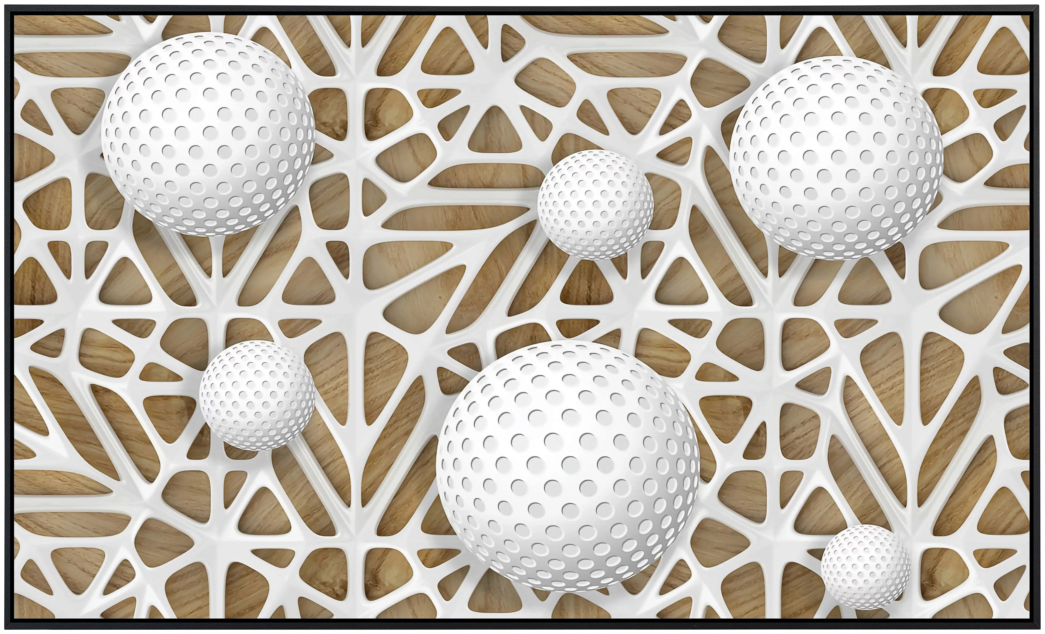 Papermoon Infrarotheizung »Abstrakt 3D Effekt«, sehr angenehme Strahlungswä günstig online kaufen