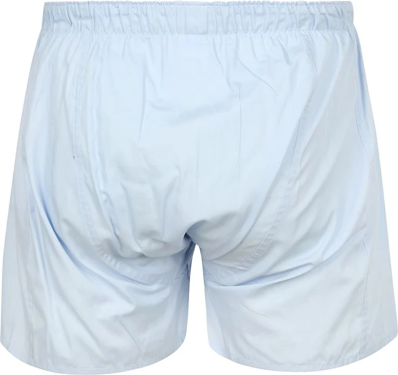 Steppin' Out Boxershorts Popeline Solid Hellblau  - Größe XXL günstig online kaufen