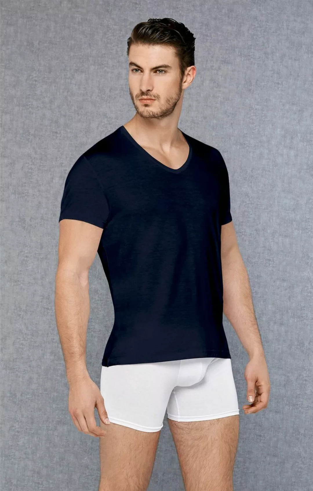 DOREANSE T-Shirt Herren Premium Basic Top günstig online kaufen