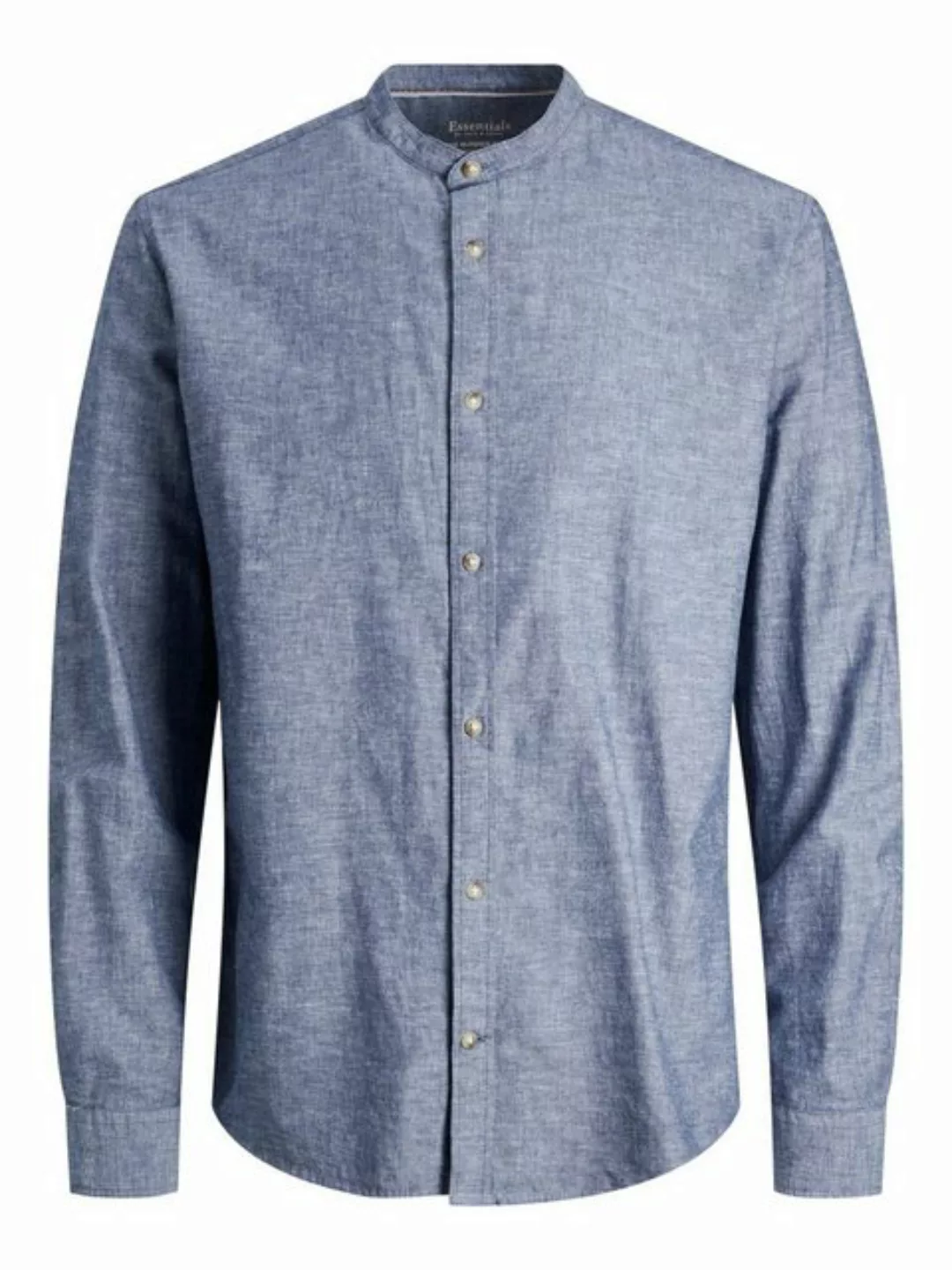 Jack & Jones Langarmhemd JJESUMMER BAND LINEN BLEND SHIRT LS SN günstig online kaufen