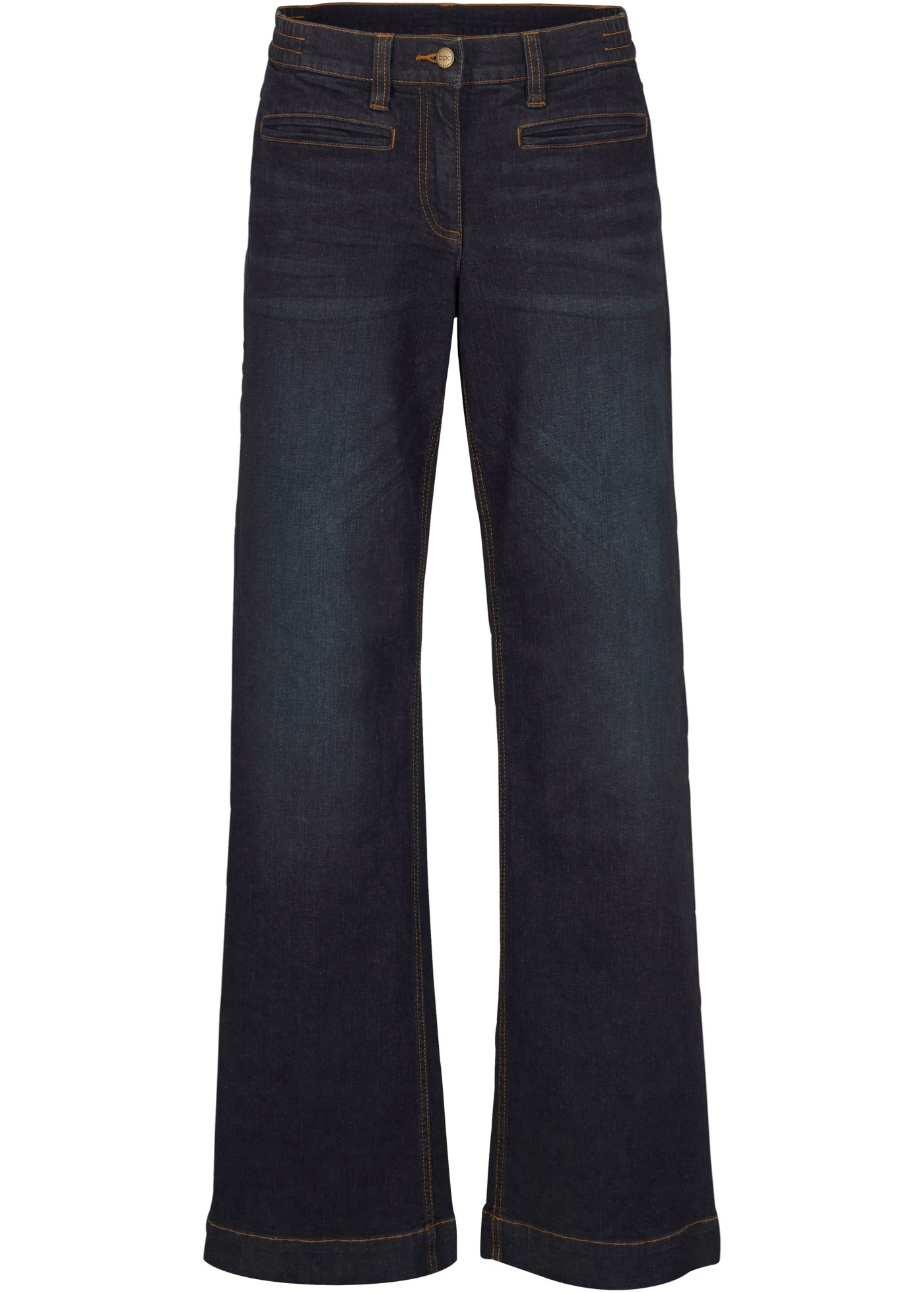 Flared Jeans Mid Waist, Marlene-Stil günstig online kaufen