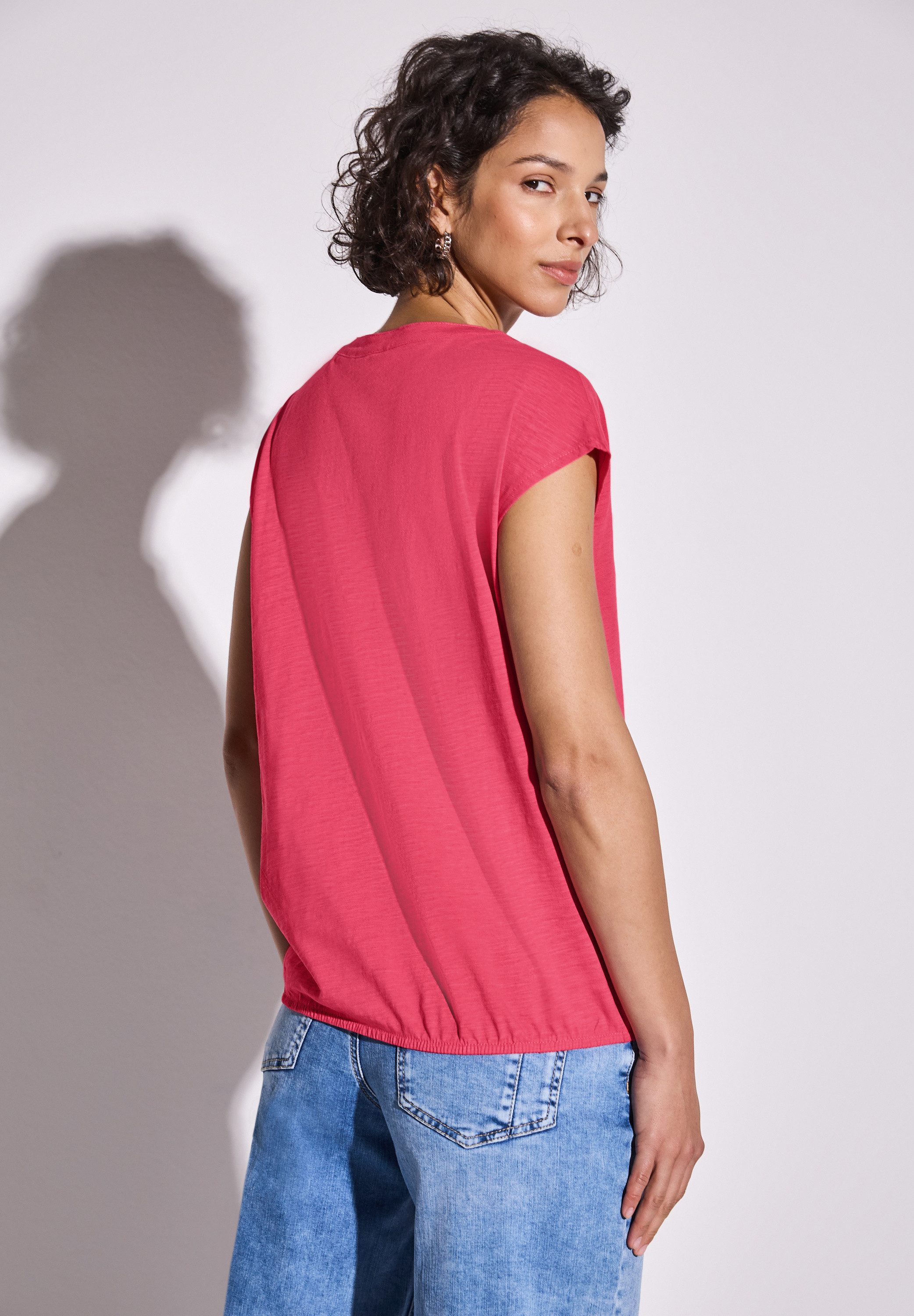 STREET ONE T-Shirt, aus reiner Baumwolle günstig online kaufen