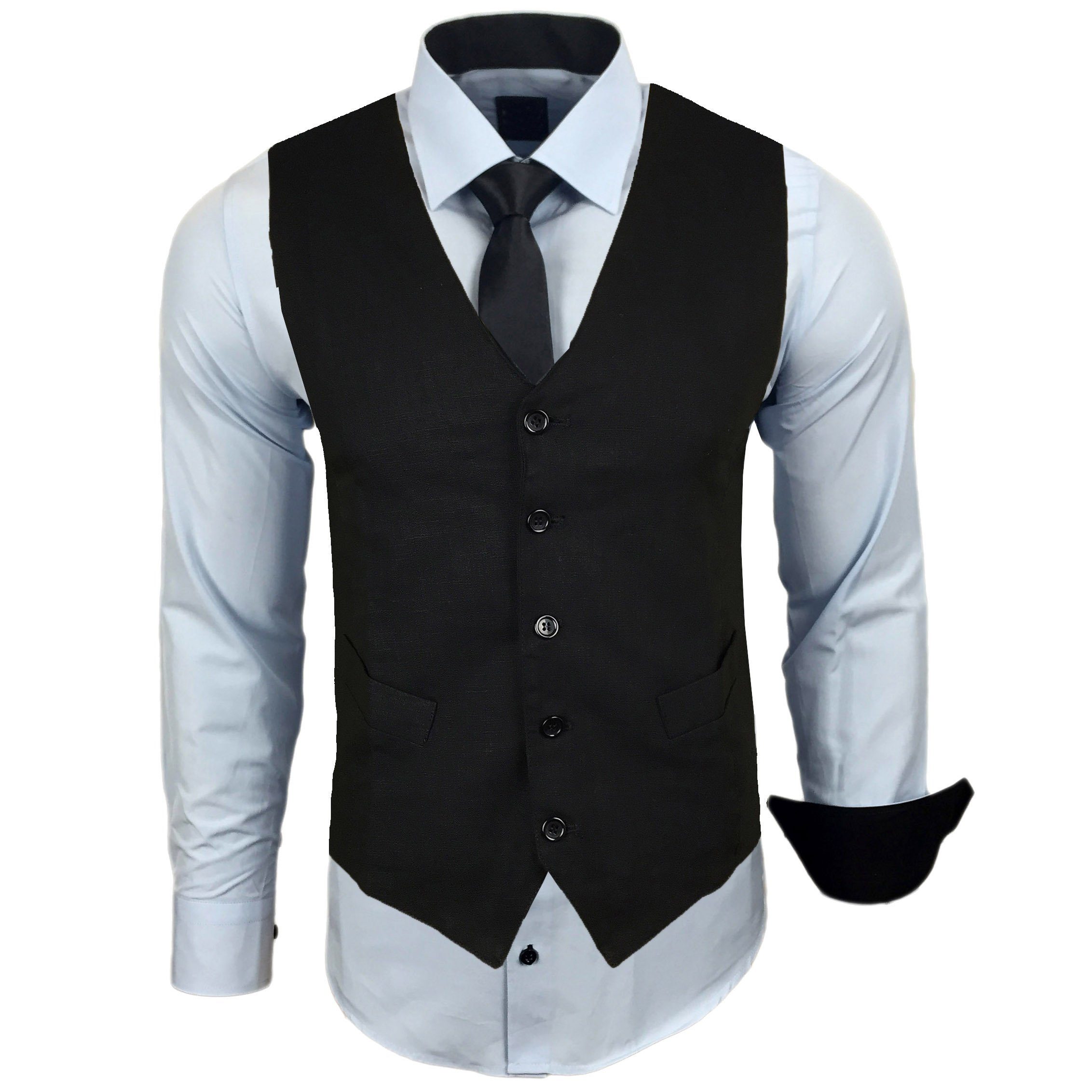 Baxboy Langarmhemd Baxboy Langarmhemd Herren-Hemd Slim-Fit günstig online kaufen