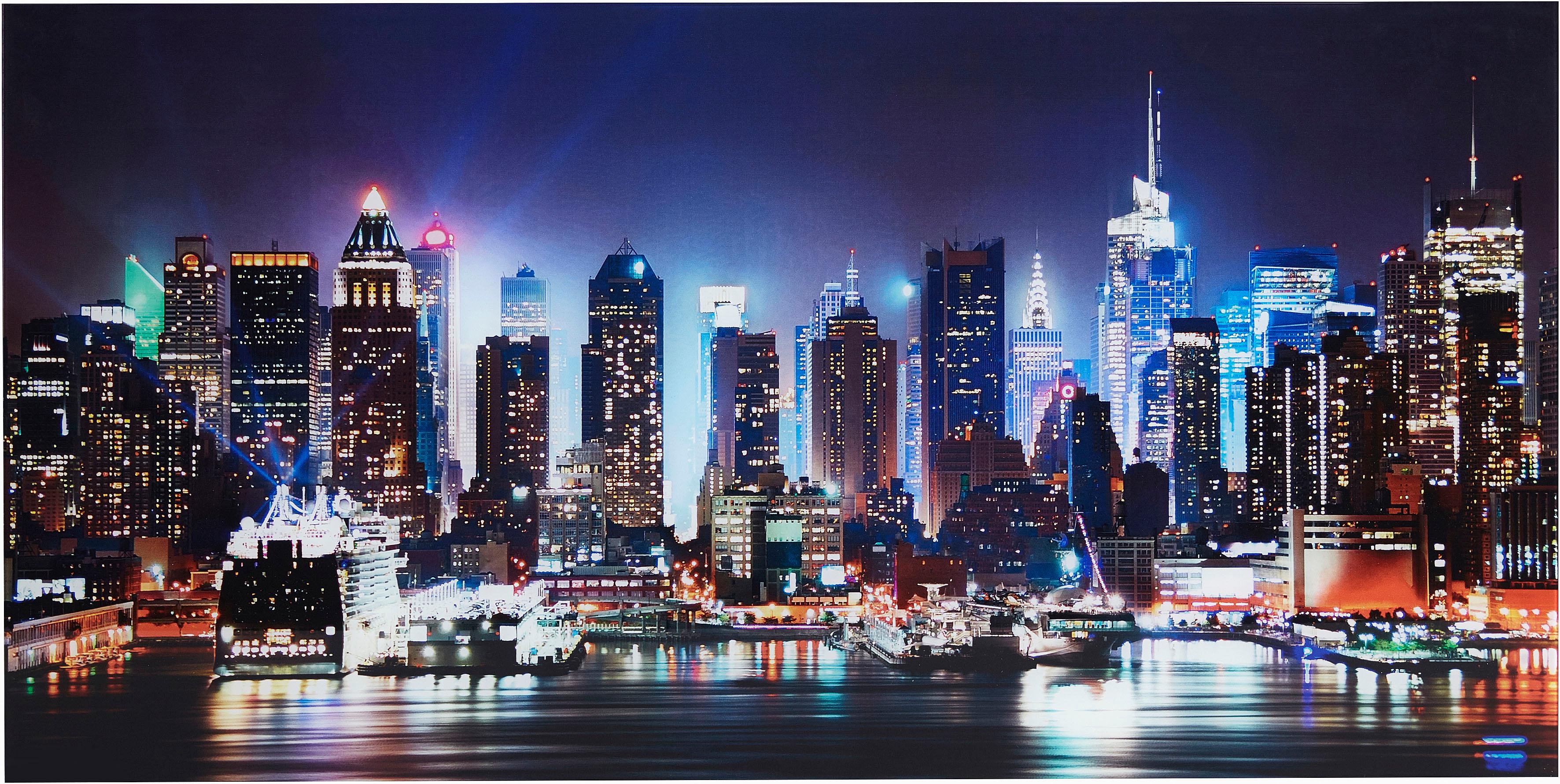 Places of Style Glasbild "New York City-Times Square", Amerika günstig online kaufen