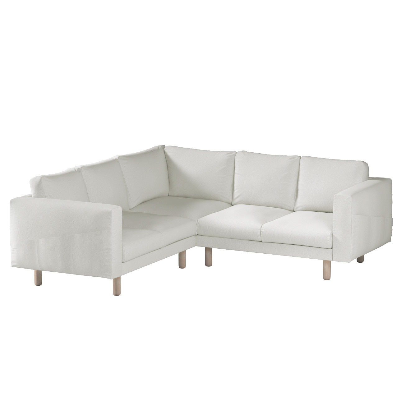 Bezug für Norsborg 4-Sitzer Ecksofa, creme, Norsborg 4-Sitzer Ecksofabezug, günstig online kaufen