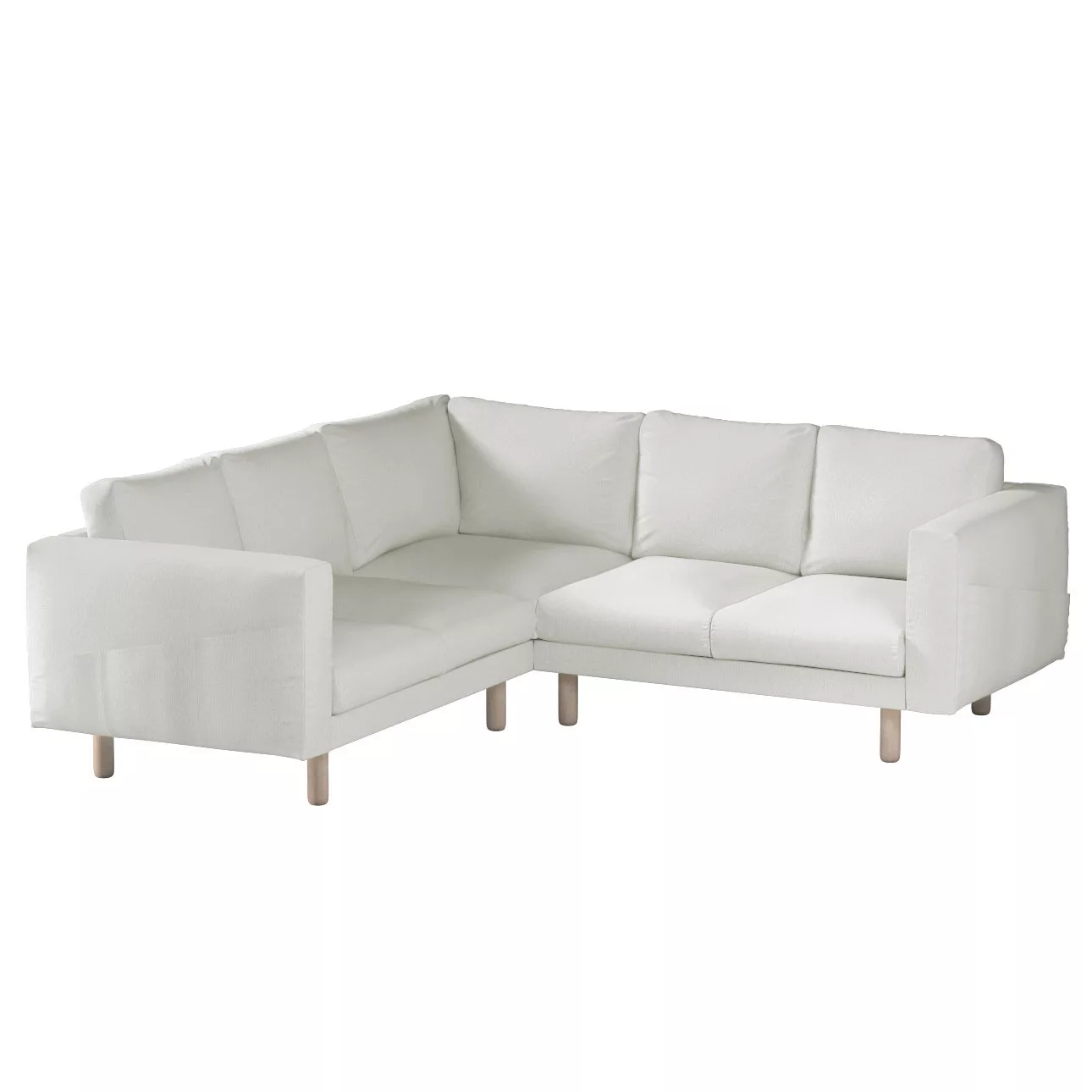 Bezug für Norsborg 4-Sitzer Ecksofa, creme, Norsborg 4-Sitzer Ecksofabezug, günstig online kaufen