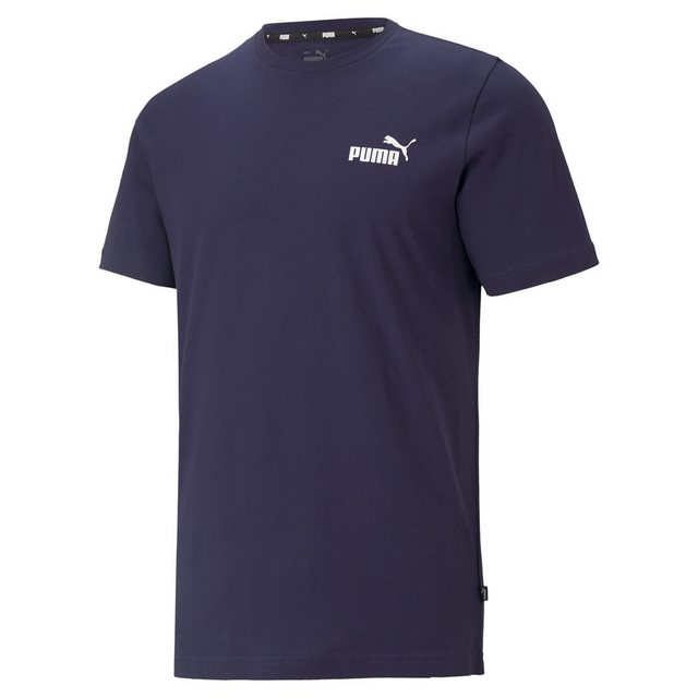 PUMA T-Shirt Herren T-Shirt - ESS Small Logo Tee, Rundhals, (Packung, 1er P günstig online kaufen