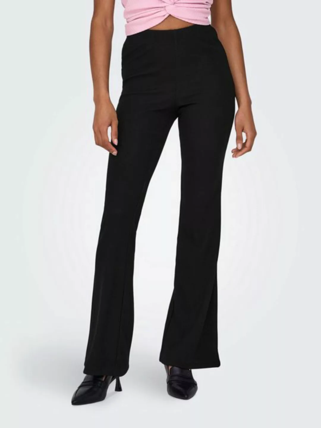 ONLY Jerseyhose "ONLFEVER RIB FLARED PANTS JRS NOOS" günstig online kaufen