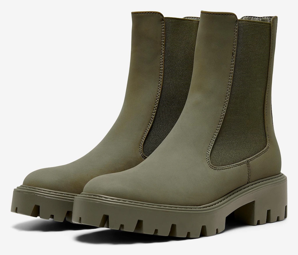 ONLY Shoes Chelseaboots "ONLBETTY-6", Blockabsatz, Stiefelette, Schlupfschu günstig online kaufen