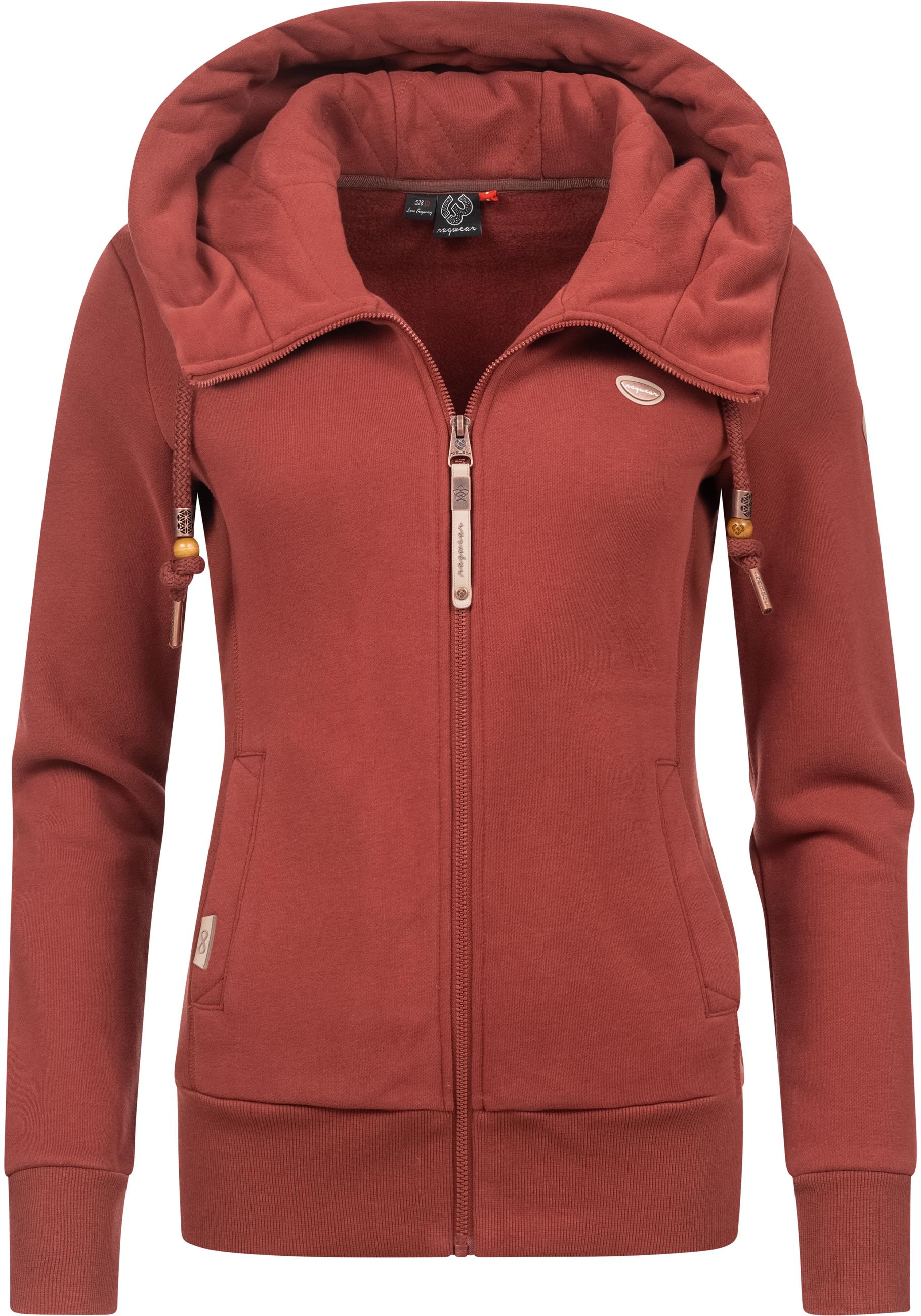 Ragwear Kapuzensweatjacke "Emer", weicher Damen Zip-Hoodie mit Kapuze günstig online kaufen